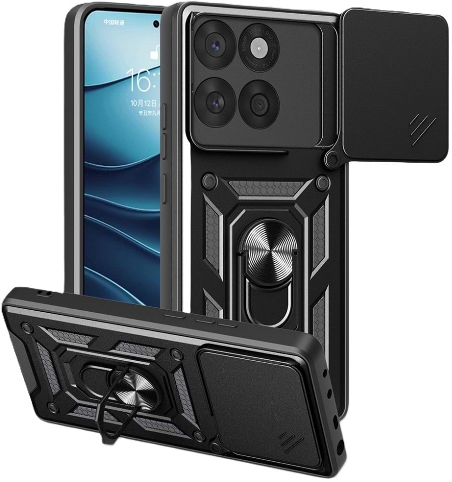 Чохол для смартфону BeCover Military for Motorola Edge 60 Black (715518)