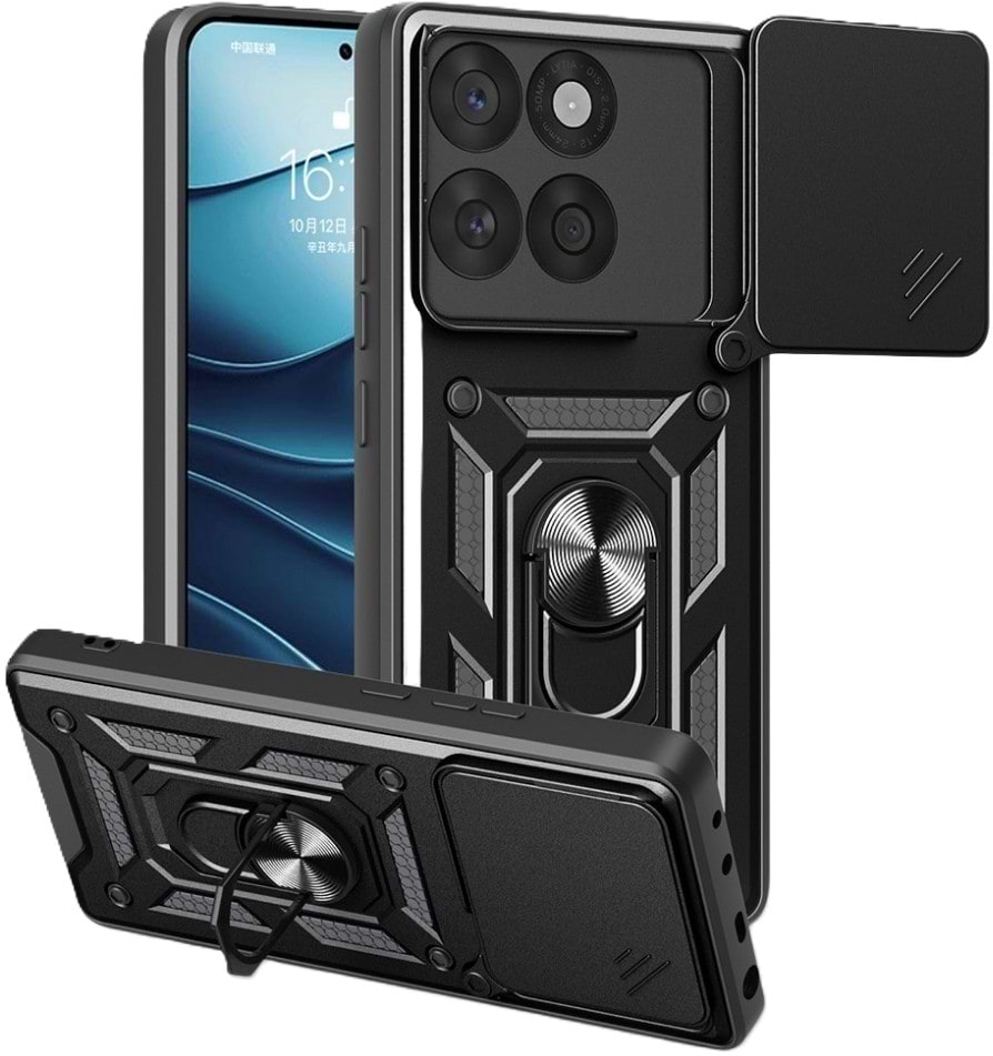 Чохол для смартфону BeCover Military for Motorola Edge 60 Fusion Black (715522)