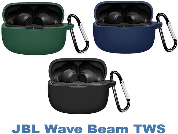 Фото - Чехол для наушников BeCover Silicon for JBL Wave Beam TWS Dark Green (710191)