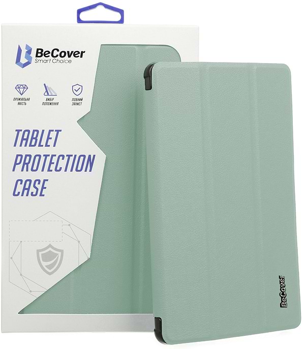 Фото - Чохол для планшету BeCover Soft Edge Apple Pencil for Apple iPad Mini 7 2024 Green (712467)