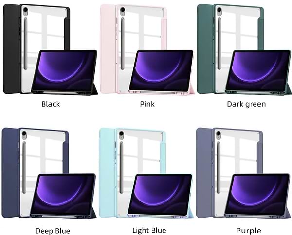 Фото - Чехол для планшета BeCover Soft Edge for Samsung Galaxy Tab S9 (SM-X710/SM-X716)/S9 FE (SM-X510/SM-X516B) 11.0" Black (710438)