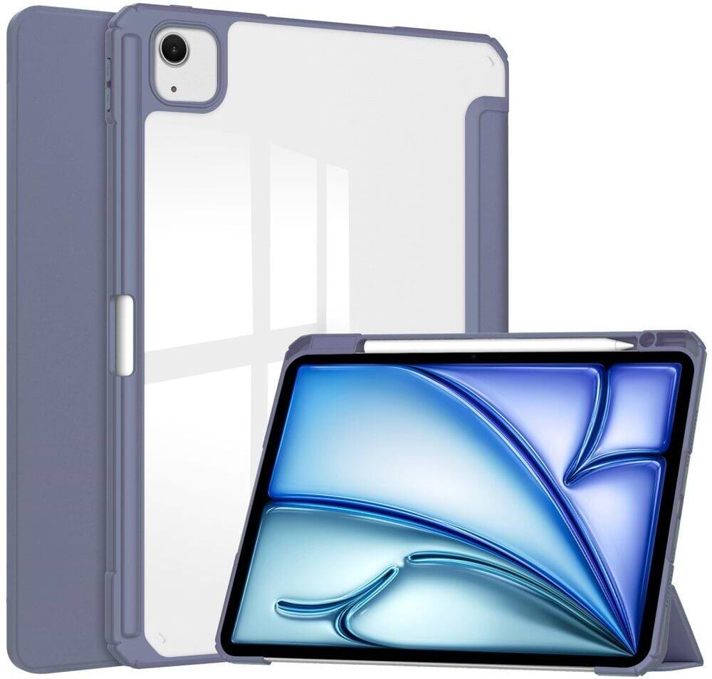 Чехол для планшета BeCover Soft Edge TPU с креплением Apple Pencil for Apple iPad Air 13" M4 2026 Purple (715339)