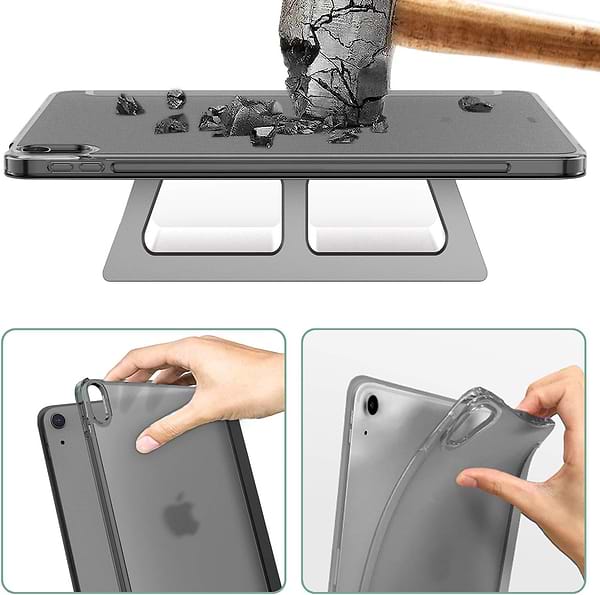 Фото - Чохол для планшета BeCover Tri Fold Hard for Apple iPad Air (4/5) 2020/2022 10.9'' Black (709661)