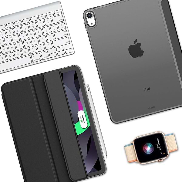 Фото - Чохол для планшета BeCover Tri Fold Hard for Apple iPad Air (4/5) 2020/2022 10.9'' Black (709661)