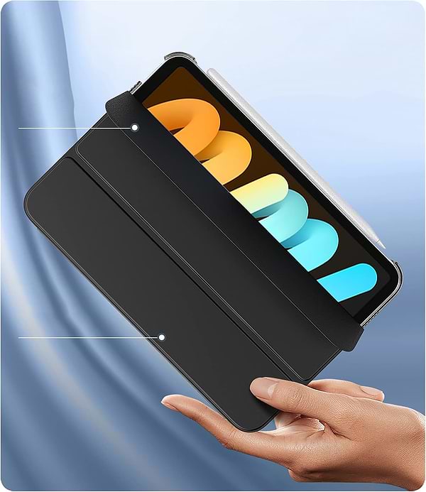 Фото - Чохол для планшету BeCover Tri Fold Hard for Apple iPad Mini 7 2024 Black (712450)