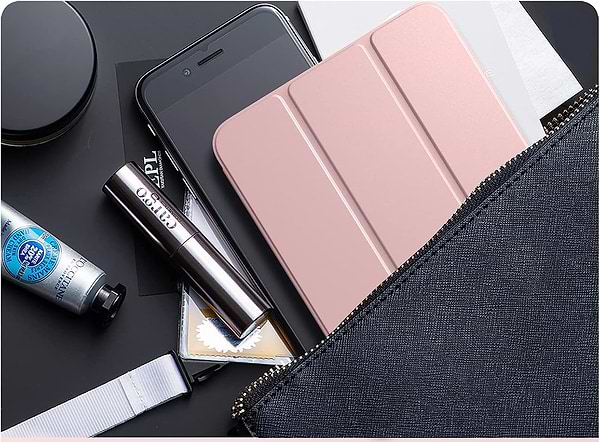 Фото - Чехол для планшета BeCover Tri Fold Hard for Apple iPad Mini 7 2024 Rose Gold (712456)