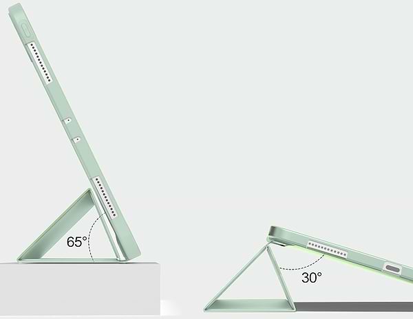 Фото - Чохол для планшету BeCover Tri Fold Soft TPU Silicone for Apple iPad Pro 11'' M4 2024 Light Green (711747)