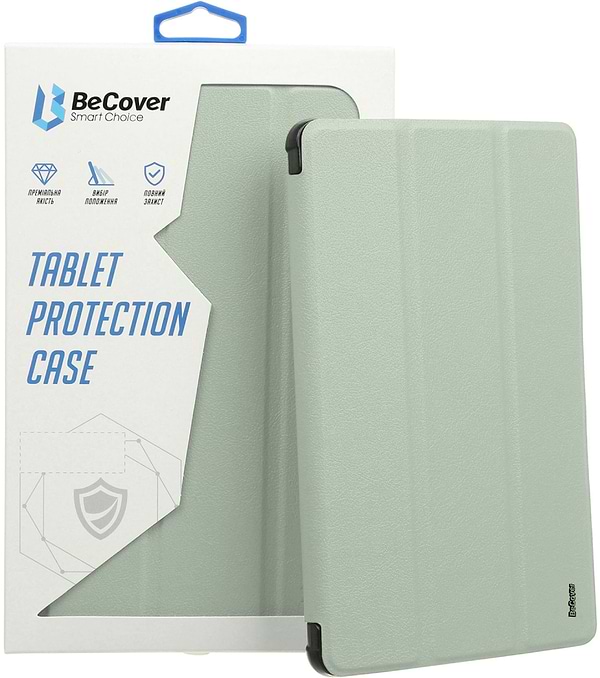 Фото - Чохол для планшету BeCover Tri Fold Soft TPU Silicone for Apple iPad Pro 11'' M4 2024 Light Green (711747)