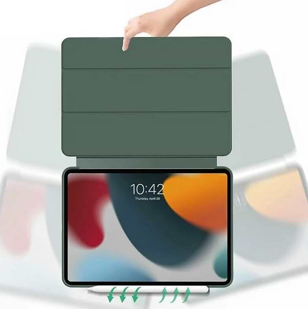 Фото - Чохол для планшету BeCover Tri Fold Soft TPU Silicone for Apple iPad Pro 13'' M4 2024 Dark Green (711752)