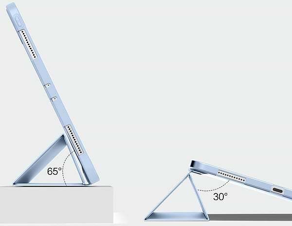 Фото - Чехол для планшета BeCover Tri Fold Soft TPU Silicone for Apple iPad Pro 13'' M4 2024 Light Blue (711753)