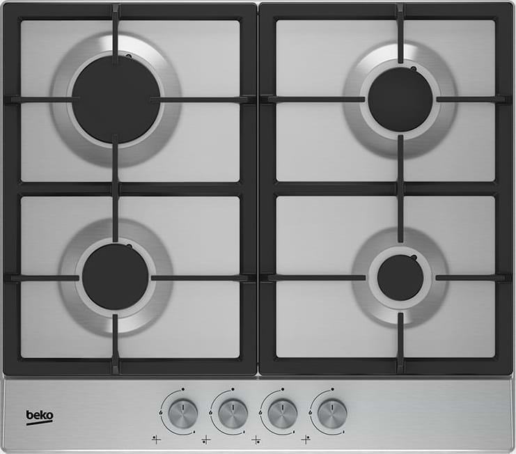Варочная панель газовая Beko HIAG64225SX - Фото 1