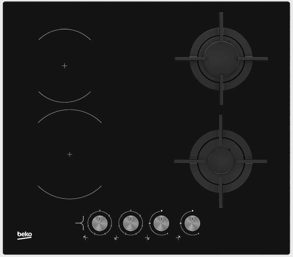 Варочная панель комбинированная Beko HILM64222S - Фото 1
