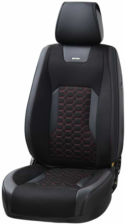 Комплект накидок на сиденье автомобиля Beltex Montana Black-red (BX87110)