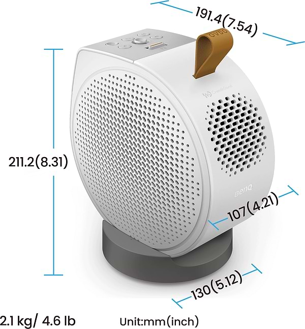 Фото - Проектор BenQ GV50 (9H.JSR77.59E)
