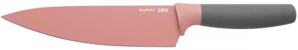 Фото - Ніж кухаря Berghoff 3950111 LEO 19 см з покриттям рожевий