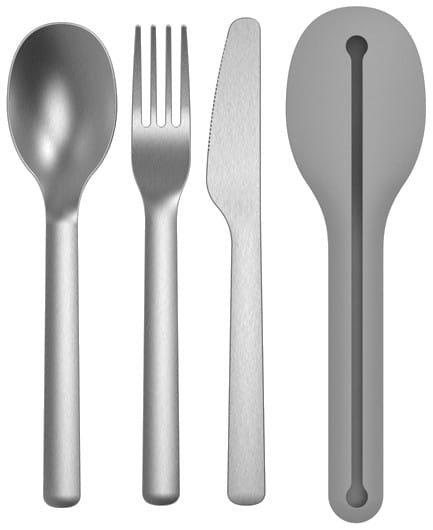 Фото - Набор столовых приборов Berghoff 3950231 LEO дорожный 4 пр.