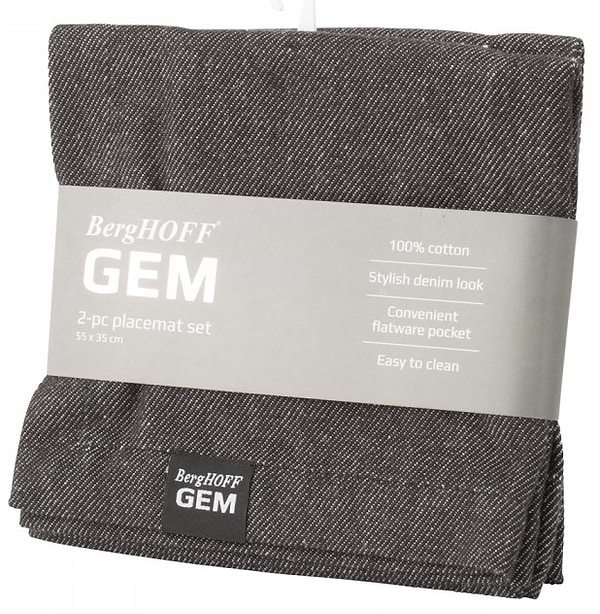 Фото - Чехол для столовых приборов Berghoff 3990033 GEM 55х35 см 2 шт.