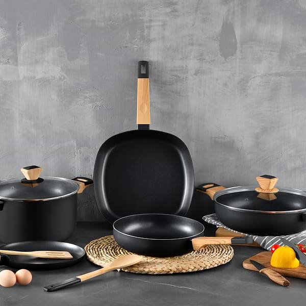 Фото - Кастрюля Bergner Earth black 2.5 л (BG-32035-BK)