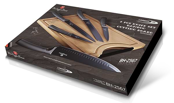 Фото - Набір ножів BerlingerHaus 6 пр. (BH 2567)