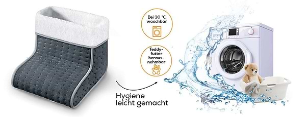 Фото - Електрогрілка для ніг Beurer FW 20 Grey