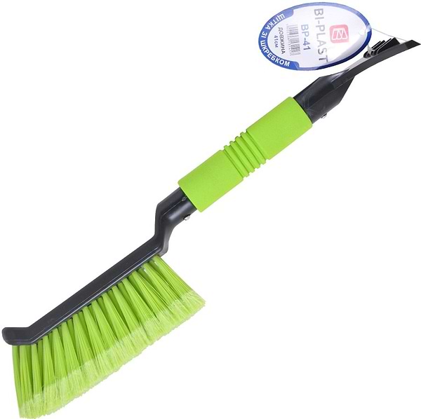 Фото - Щітка для автомобіля Bi-Plast зі cкребком 41 см (BP-41)