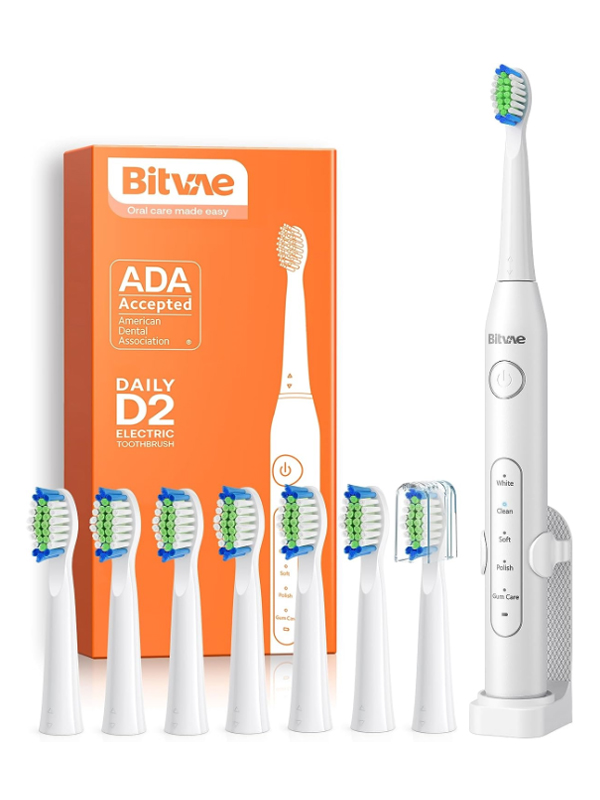 Зубна щітка електрична Bitvae D2 (BV-D2-w-cup) - Фото 1