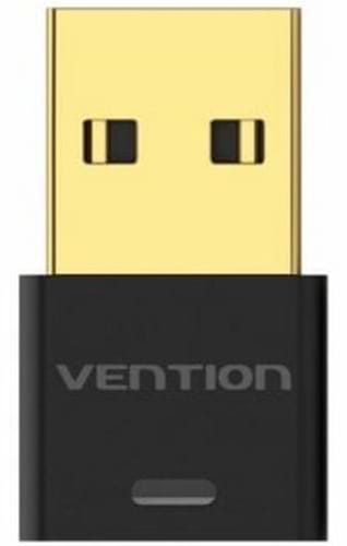 Фото - Адаптер мережі Bluetooth USB Vention v5.1 USB Apt-X RTL (CD) 
Black (NAFB0)