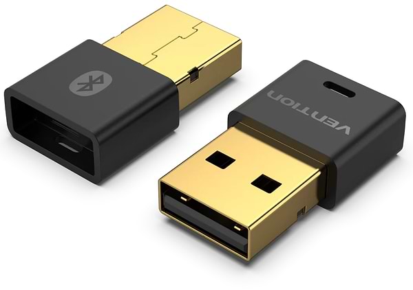 Фото - Адаптер мережі Bluetooth USB Vention v5.1 USB Apt-X RTL (CD) 
Black (NAFB0)