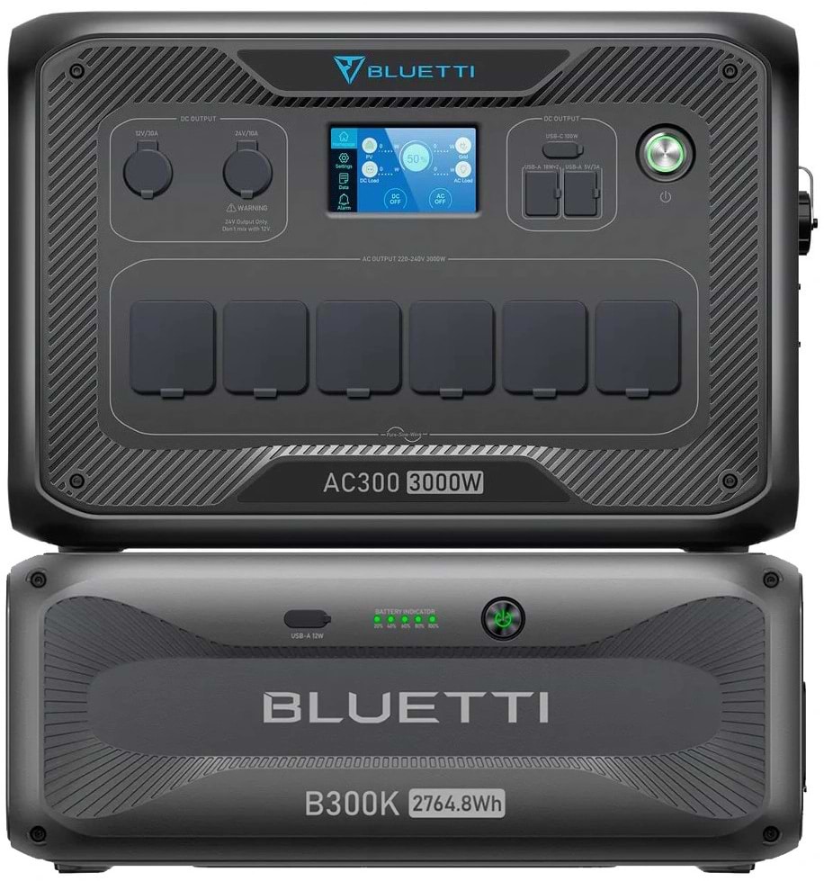 Зарядная станция универсальная Bluetti 3000W AC300+B300K