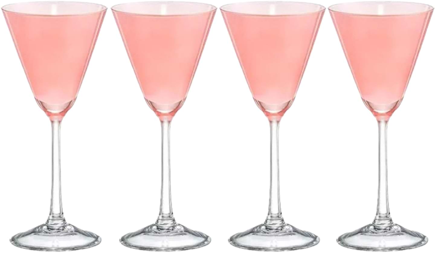 Набір келихів Bohemia Pralines Pink 90 мл (D5250) 4 шт. (b40916-D5250) - Фото 1