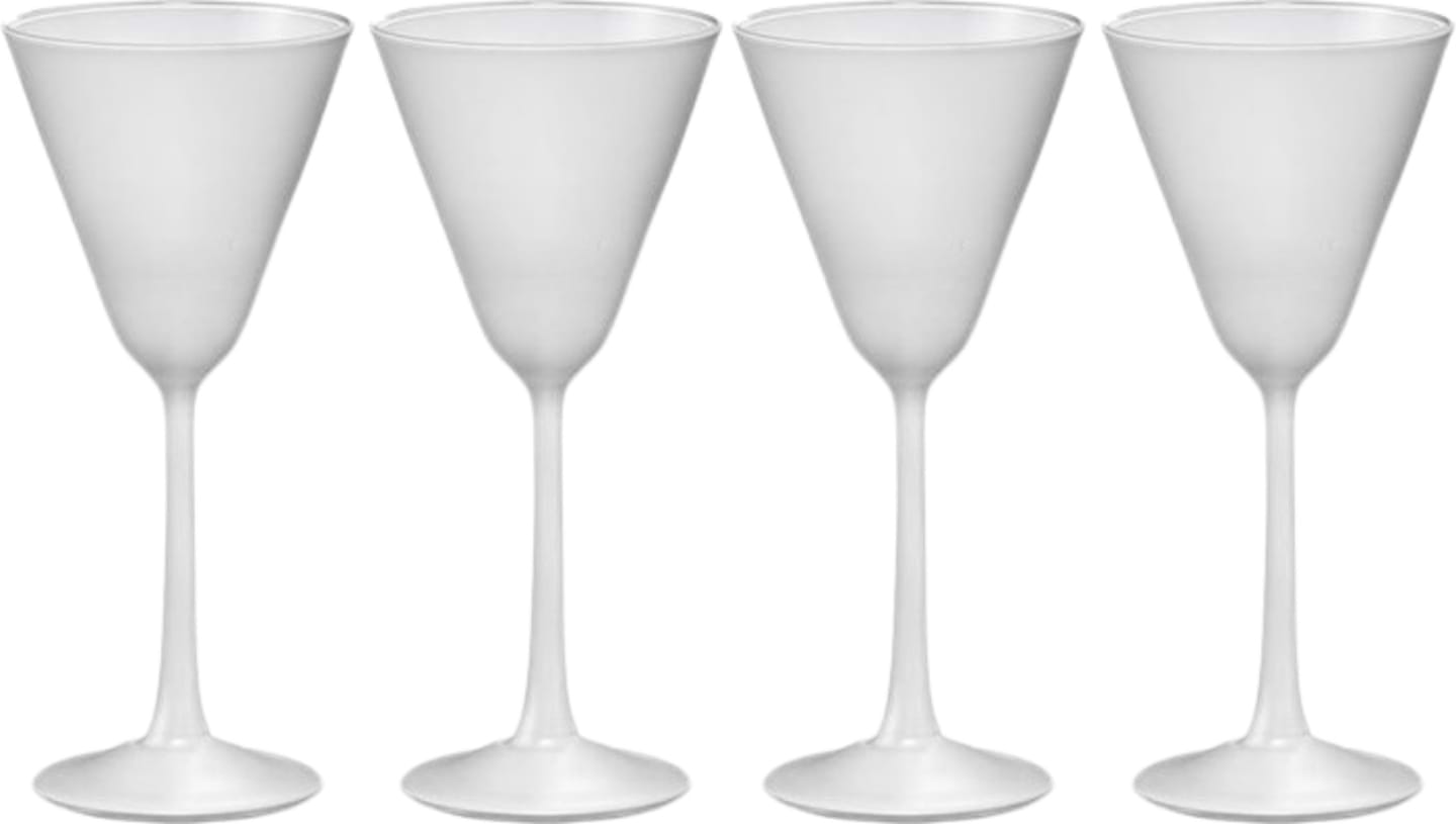 Набір келихів Bohemia Pralines White 90 мл (D5176) 4 шт. (b40916-D5176) - Фото 1