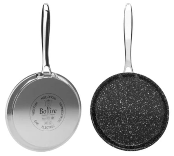 Фото - Сковорода для блинов Bollire Black Sapphire 24 см (BR-1708)