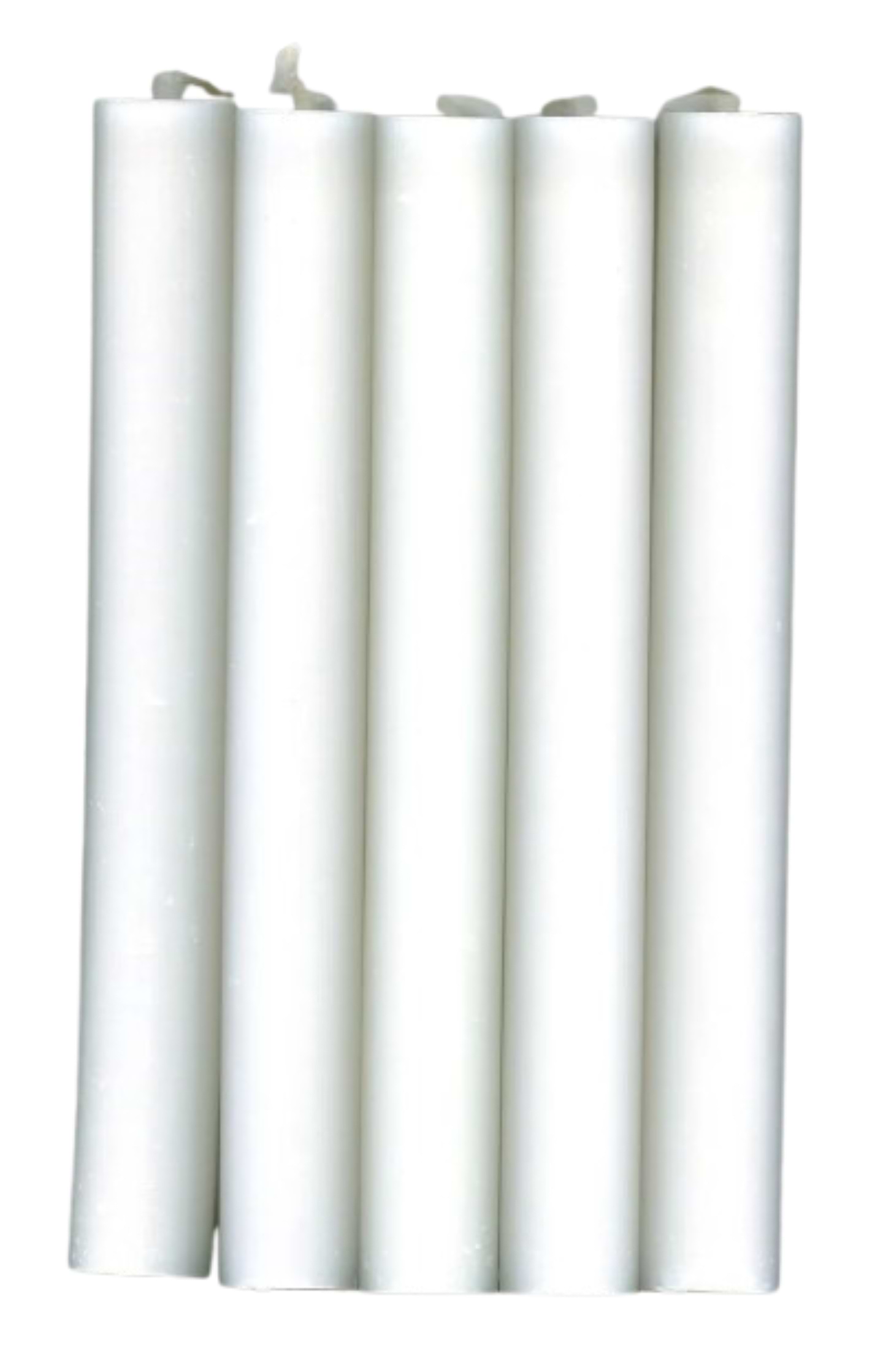 Свічка столова Bolsius 180/22 5шт Білі (234562)