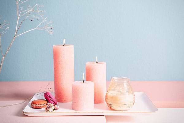 Фото - Свеча декоративная Bolsius Divine Earth Rustic 130/68 Небо