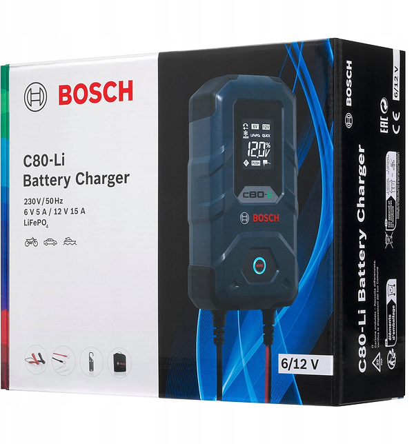 Фото - Пускозарядний пристрій Bosch C80-LI 6/12В (0189921080)