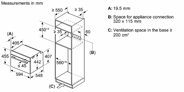 Фото - Духова шафа електрична Bosch CMG7241B1