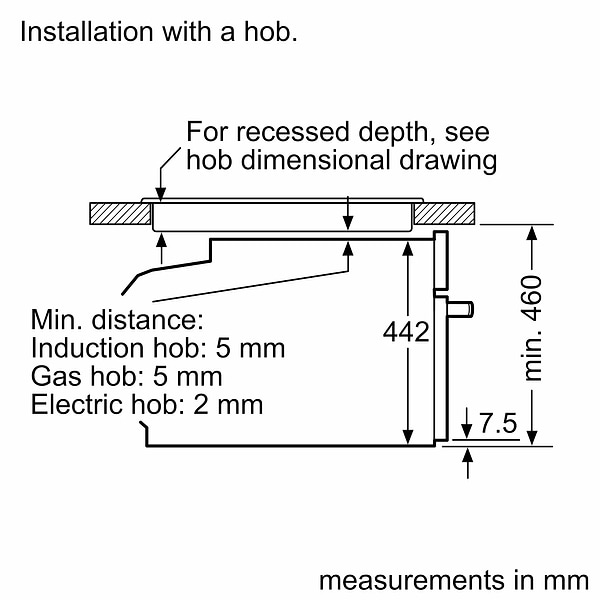 Фото - Духова шафа електрична Bosch CMG7241B1