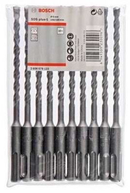 Набір бурів Bosch SDS plus-1 10 шт. (2.608.579.122)