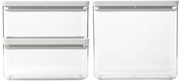 Фото - Набір ємностей для сипучих Brabantia 2х1,5 л + 1х3,5 л (230806)