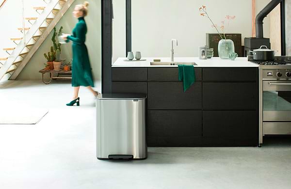 Фото - Бак для сміття з педаллю Brabantia Bo PedalL Bin 2х30 л 211461