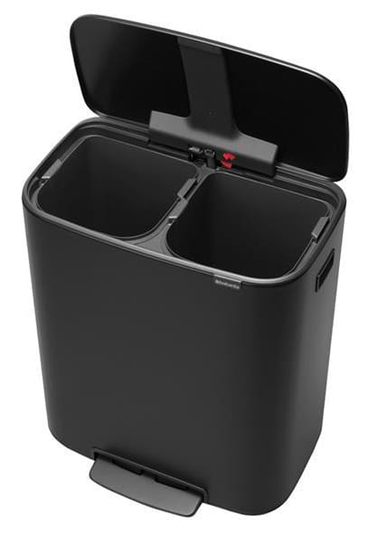 Фото - Бак для мусора с педалью Brabantia Bo PedalL Bin 2х30 л 211508