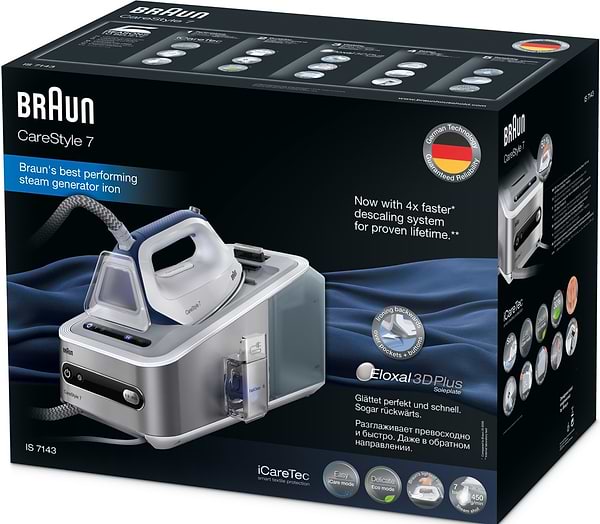 Фото - Утюг с парогенератором Braun IS 7143 Easy Lock Removable