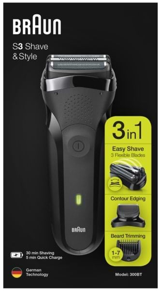 Фото - Бритва Braun Series 3 300BT Black