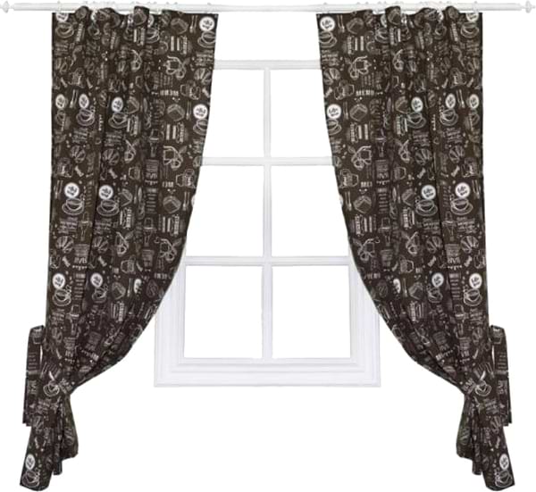 Фото - Комплект штор Прованс Breakfast brown 136х170 см (011137)