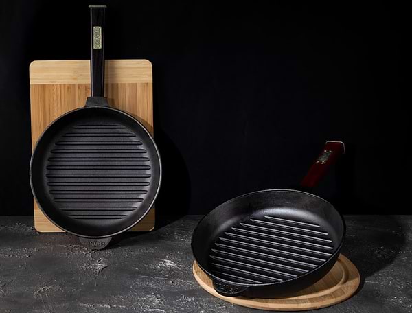 Фото - Сковорода гриль Brizoll O2440G-P1 Optima-Black 240 х 40 мм