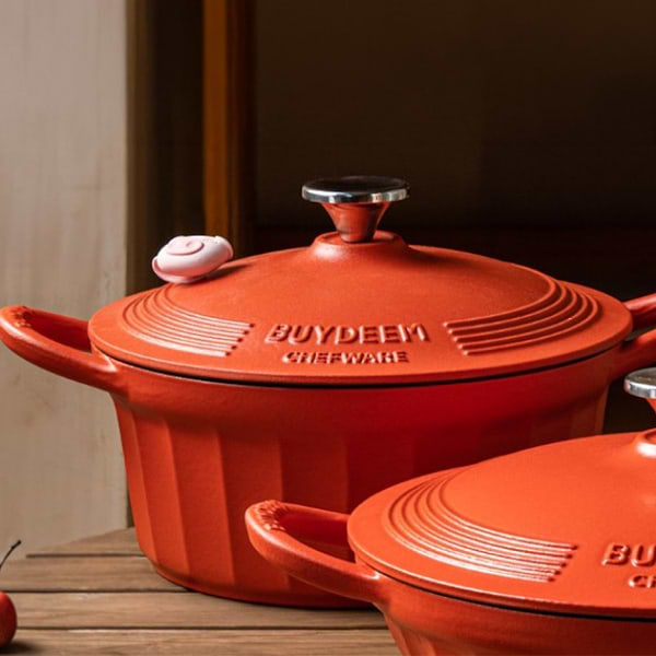 Фото - Каструля BUYDEEM CP541 Koi Red (CP541-KR)