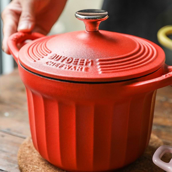 Фото - Каструля BUYDEEM CP541 Koi Red (CP541-KR)