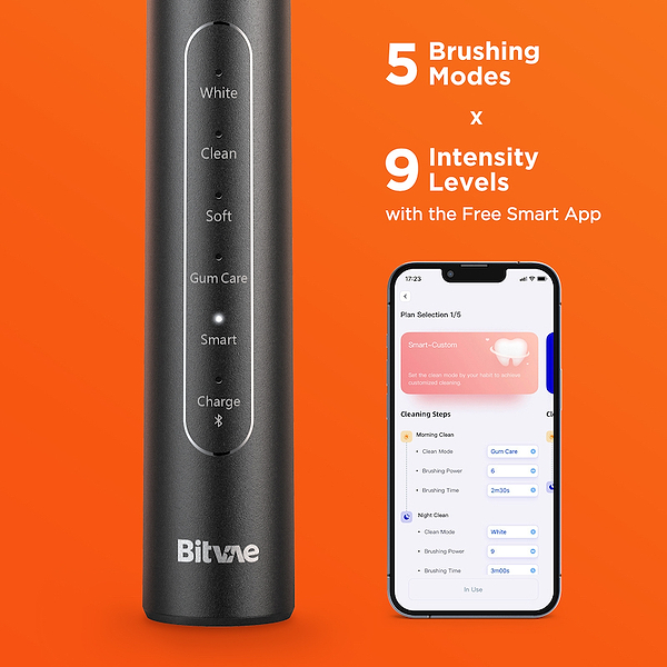 Фото - Зубна щітка електрична Bitvae S2 Smart + настінний ультрафіолетовий стерилізатор (BVS2-HD2)