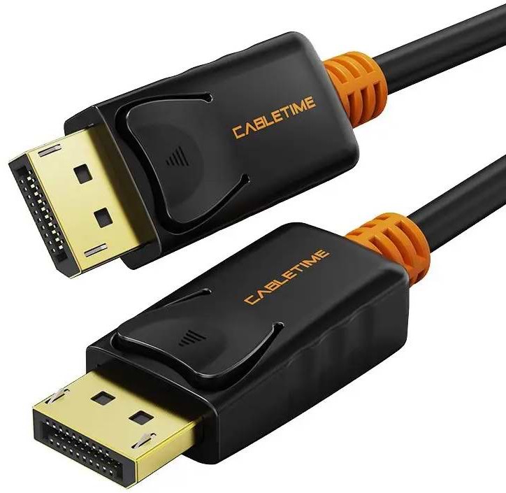 Кабель Cabletime \DisplayPort - DisplayPort V 1.2 (M/M) 1m Black (CD21H)