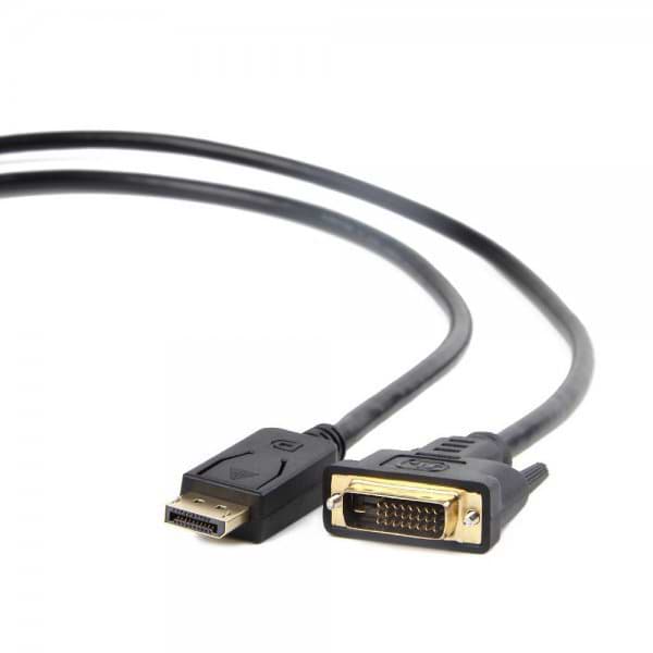 Кабель Cablexpert DisplayPort-DVI, М/М 1.8m (CC-DPM-DVIM-6) - Фото 1